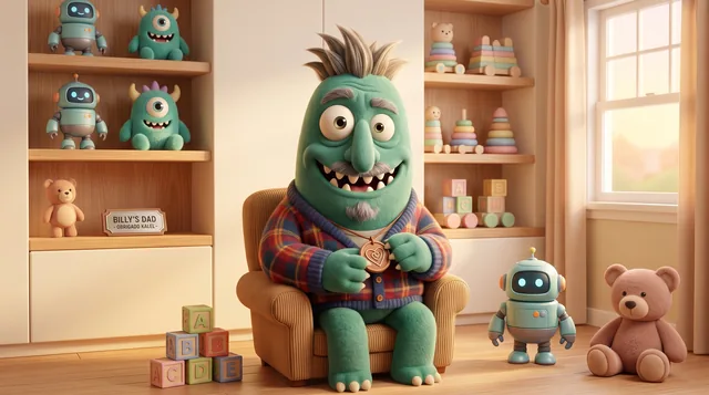Ddey, o papai de As Aventuras de Billy